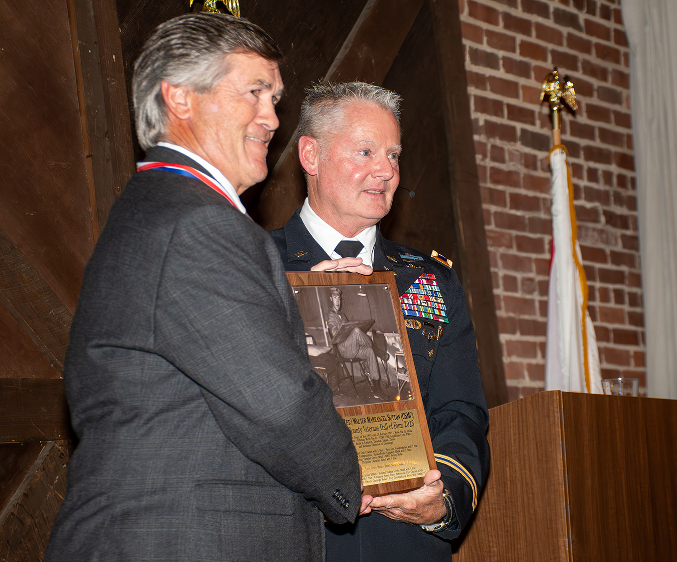 2025 Cullman Veterans HOF: Sgt Maj (ret.) Walter Markancel Sutton (USMC)