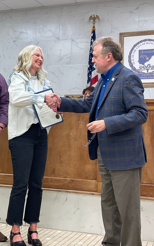 City of Hanceville recognizes local schools, educators